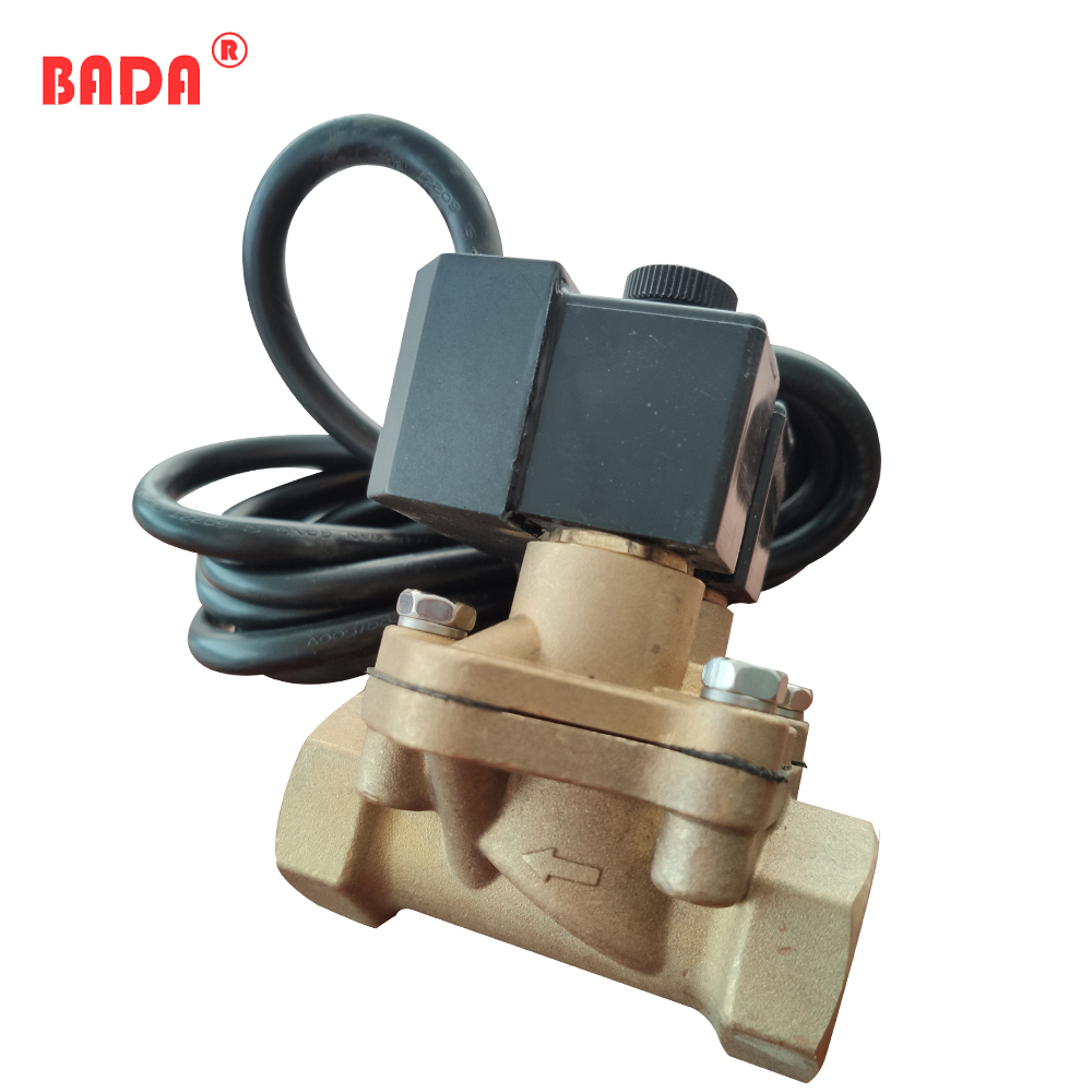 Female thread solenoid valve