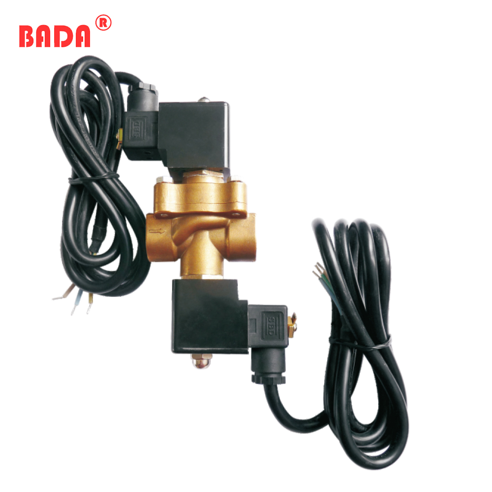 LPG double coil solenoid valve
